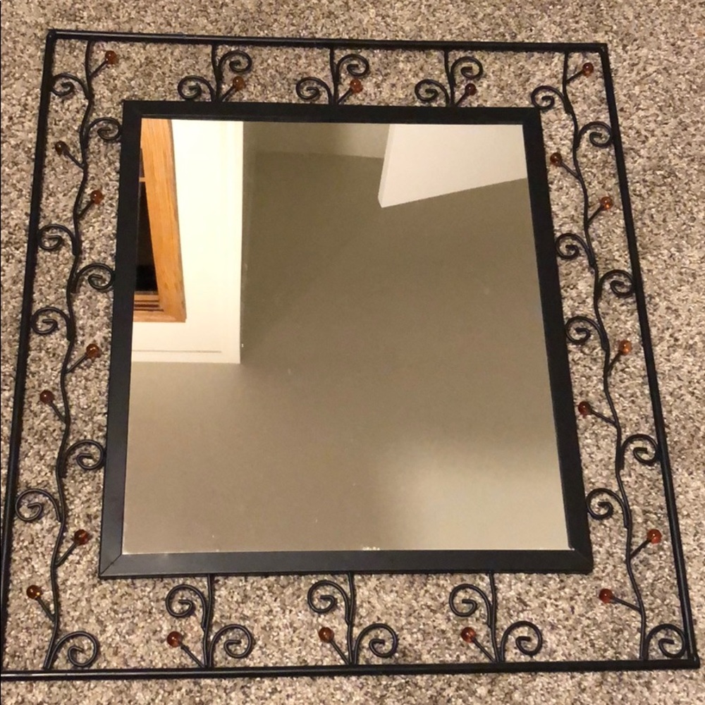 Pier 1 iron mirror